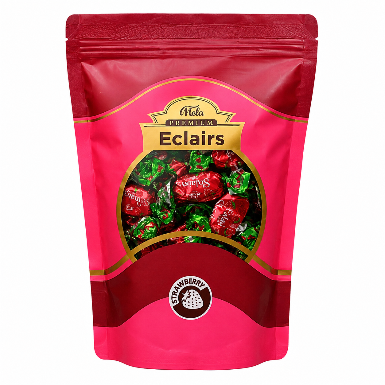 Standy Pouch Strawberry Eclairs
